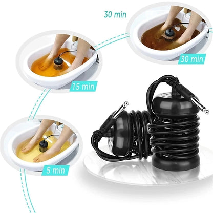 Ionic Detox Foot Bath Spa Massager for Deep Cleansing - Smarsty