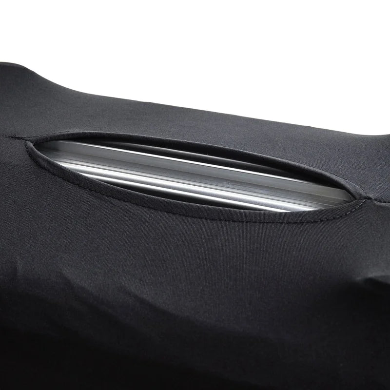 Fashion travel suitcase protective cover Luggage Protective Cover Solid Color Suitable for 18-28 Inch Suitcases - Smarsty
