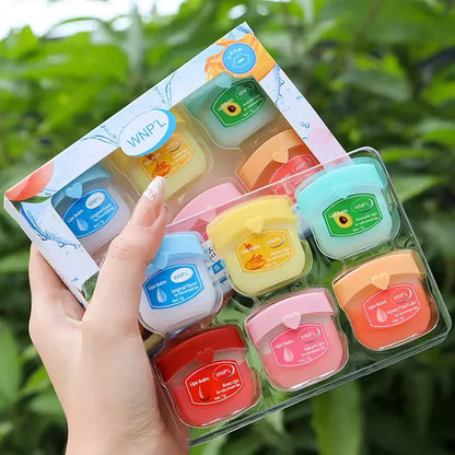 Moisturizing Fruit Lip Balm Set for Soft Lips - Smarsty
