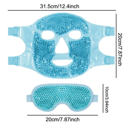 Gel Cooling Eye Mask for Refreshing Hot Cold Therapy - Smarsty