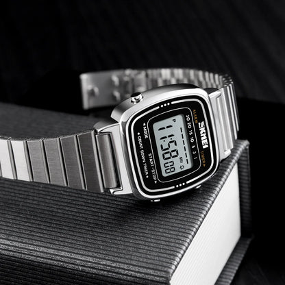 SKMEI 1901 Luxury Waterproof Digital Women's Watch - Smarsty