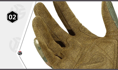 Touchscreen Tactical Gloves Shockproof Non Slip Full Finger - Smarsty