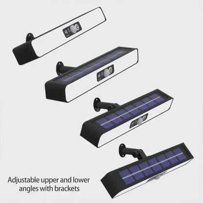Powerful LED Solar Outdoor Wall Lamp with Motion Sensor - Smarsty