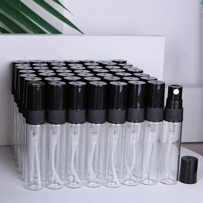 5ml Transparent Glass Perfume Spray Bottle Travel Size - Smarsty