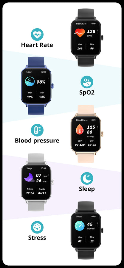 COLMI P81 Smart Watch with Voice Calling and Health Monitor - Smarsty