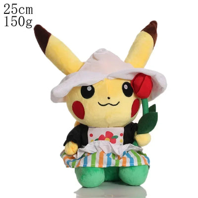 Pokemon Pikachu Pichu Charmander Bulbasaur Squirtle Psyduck Eevee Plush Soft Stuffed Animals Peluche Plushie Toy Small Doll - Smarsty