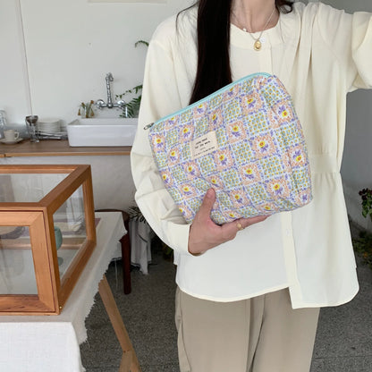 Large Capacity Women's Cosmetic Bags Cases Casual Ladies Small Storage Bag with Zipper Female Travel Clutch Bag Small Handbags - Smarsty