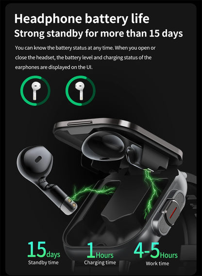 2024 Smart Watch With Earphones And GPS Tracking - Smarsty