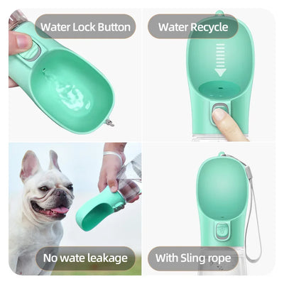 Portable Dog Water Bottle for Easy Outdoor Hydration - Smarsty