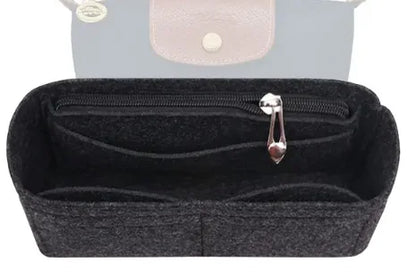 Bag Organizer for Small Tote Bag Timid Bag Storage & Finishing Inner Bag Liner Handbags Insert Organizer fit Mini Size