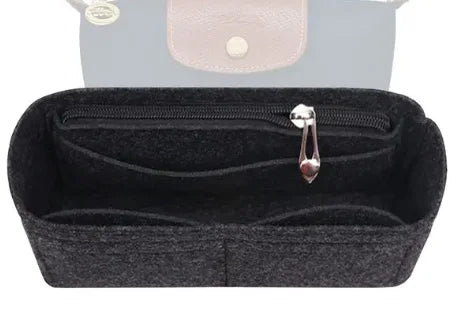 Bag Organizer for Small Tote Bag Timid Bag Storage & Finishing Inner Bag Liner Handbags Insert Organizer fit Mini Size