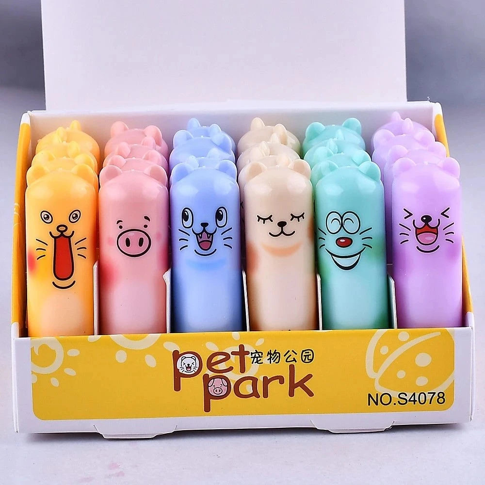 Moisturizing Fruit Flavor Lip Balm Set of 24 - Smarsty