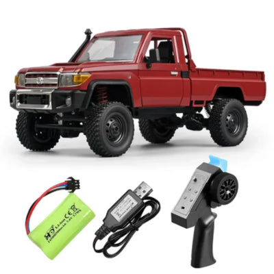 MN82 4WD RC Off-road Vehicle 1/12 LC79 Pickup Climbing Car with LED Lights Full Size Simulation RC Climbing Car Boy Toy Car - Smarsty