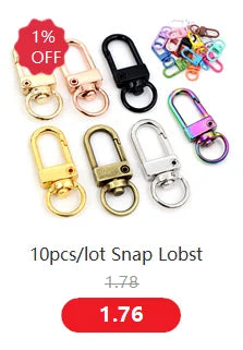 Stainless Steel Jump Rings Gold Color Nickel Free Set - Smarsty