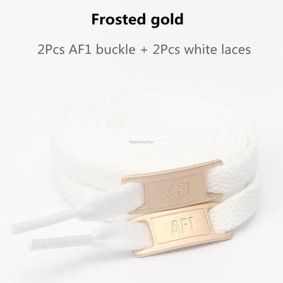 Original AF1 Shoelaces Combination White Flats laces and Shoe Decoration Suit Sneaker Shoelace Air Force one Shoes Accessories - Smarsty