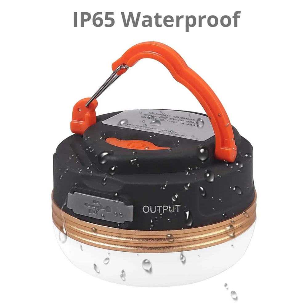 10W High Power Camping Lantern Tents Lamp 1200mah USB Rechargeable Portable Camping Lights Outdoor Hiking Night Hanging Lamp