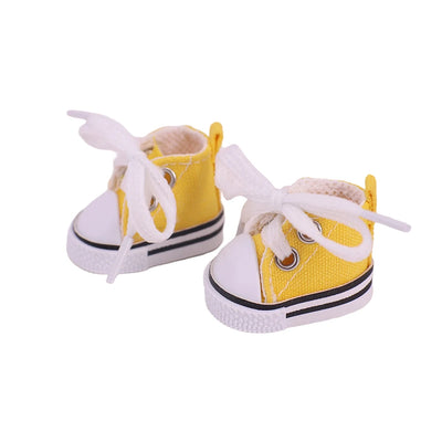 3.8cm Doll Shoes For labubu 17cm Plush Doll Clothes Accessories Girl's Toys ,Christmas Festival Birthday Gift by Smarsty