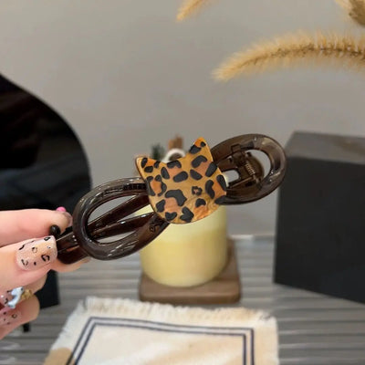 Twist Hair Clip with Imitation Pearl Design for Women - Smarsty