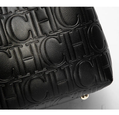 Women Tote Bag Steel Embossed Handheld Casual Purse - Smarsty