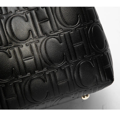 Women Tote Bag Steel Embossed Handheld Casual Purse - Smarsty
