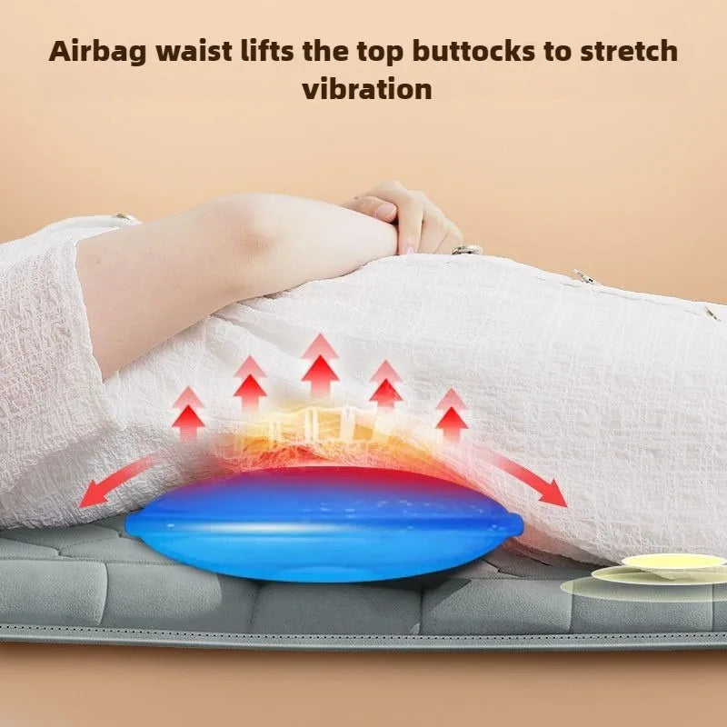 Electric Full Body Massage Mattress With Heating Relaxation Feature - Smarsty