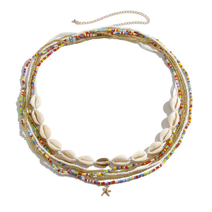 Boho Starfish Pendant Belly Chain for Women - Smarsty