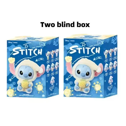 HOT!kawaii Stitch Blind Box Bag Eat Some Thing Before Sleep Series Vinyl Pendant Cute Doll Mystery Box Fluffy Doll Surprise Gift by Smarsty
