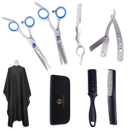 Professional Hair Scissors Set for Effortless Cutting - Smarsty