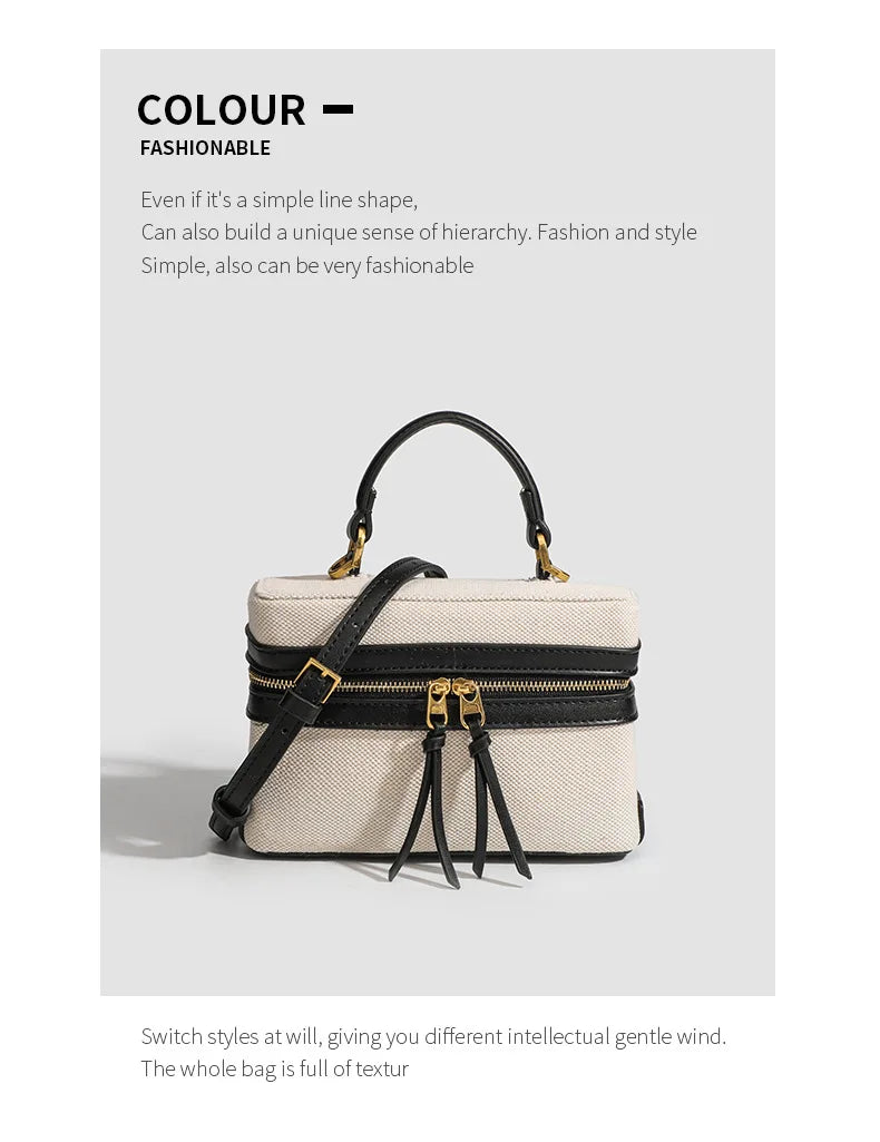 Canvas Crossbody Shoulder Bag For Women Designer Style - Smarsty