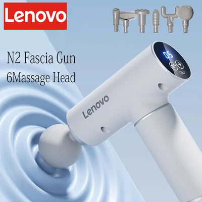 Lenovo Fascia Gun Muscle Relaxation Massager with LED Screen - Smarsty