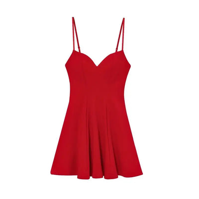 Dresses Summer Women's 2025 New Chic Slim Tube Top Elegant Mini Camisole Women's Dress Street Fashion Youth Holiday Dress - Smarsty