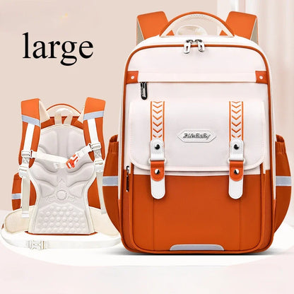 Waterproof Kids School Backpack With Orthopedic Support - Smarsty