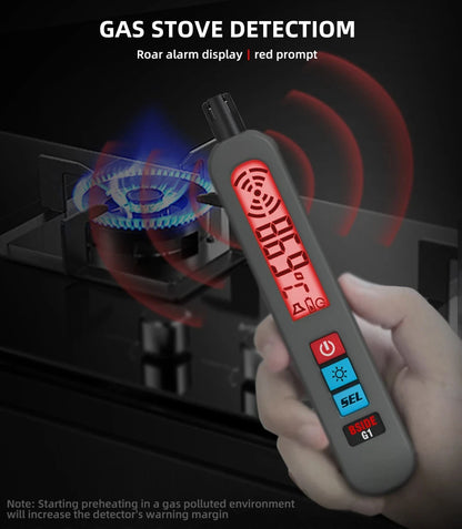 Professional Gas Leak Detector with Audible Alarm - Smarsty