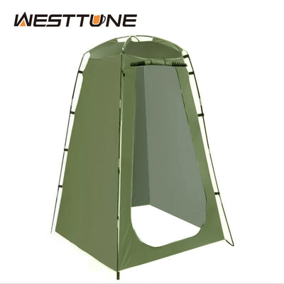 Westtune Portable Privacy Shower Tent Outdoor Waterproof Changing Room Shelter for Camping Hiking Beach Toilet Shower Bathroom by Smarsty