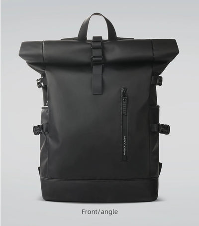 HK Expandable Travel Backpack Men Large Capacity Waterproof 15.6” Laptop Bag Hiking Rucksack Cycling Daypack Bag with USB Port - Smarsty