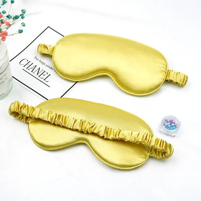 Imitated Silk Eye Mask for Comfortable Sleep - Smarsty