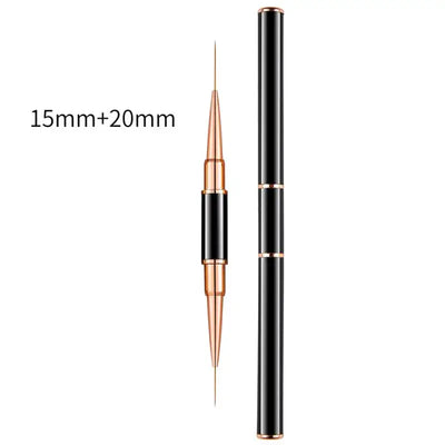 Black Nail Art Liner Brushes for Precision Design - Smarsty