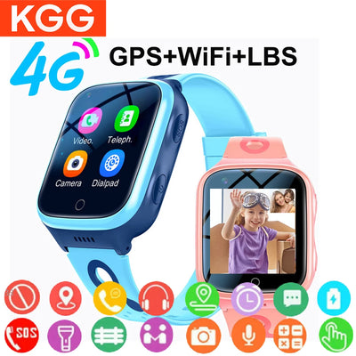KGG 4G Kids Smart Watch with GPS and SOS Feature - Smarsty