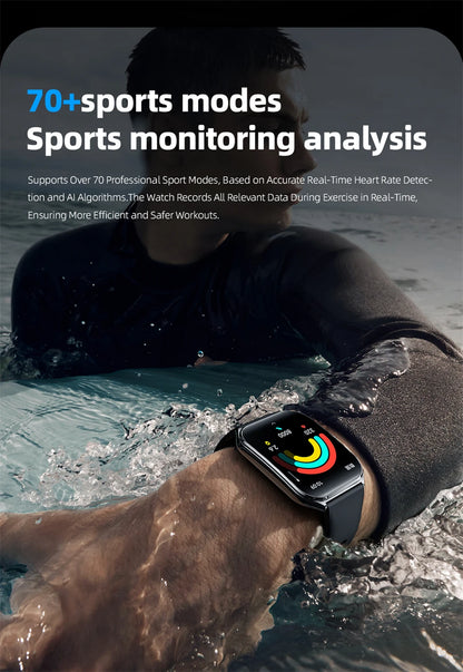 Ultra Thin Smart Watch for Men with AMOLED Screen - Smarsty