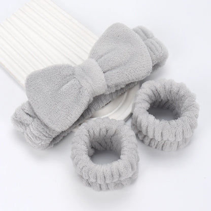 3 Piece Spa Headband Set for Makeup and Face Washing - Smarsty