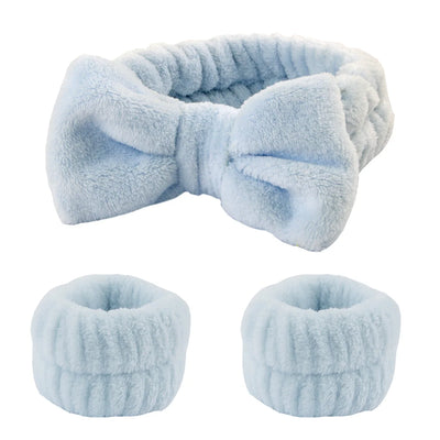 Coral Fleece Wash Face Headband Absorbent Waterproof - Smarsty