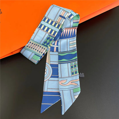 Silk Summer Scarf for Women Lightweight Neckwear - Smarsty