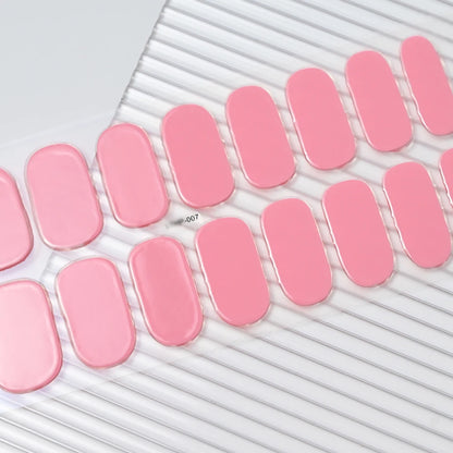 Long-Lasting Semi-Cured Gel Nail Stickers for Easy Application - Smarsty