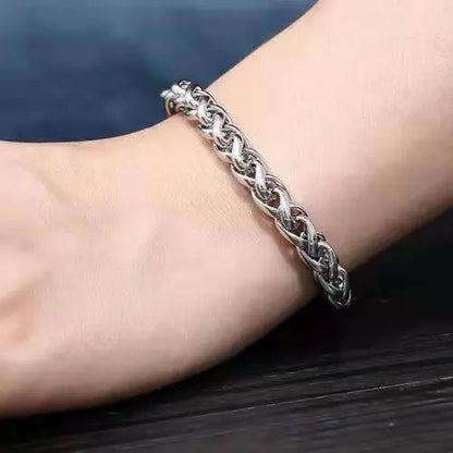 316L Stainless Steel Cuban Chain Bracelet for All - Smarsty