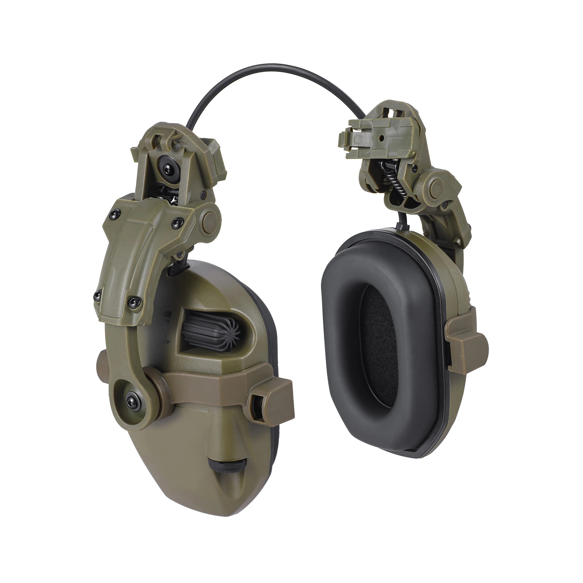 Active Helmet Mounted Earmuffs For Shooting Electronic Hearing Protection Ear Protect Noise Reduction Active Hunting Headphone