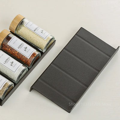 4 Layers Kitchen Spice Drawer Organizer Adjustable Spice Rack for Spice Jars Seasoning Bottles Cabinet Pantry Kitchen Organizer by Smarsty