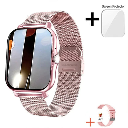 Bluetooth Smart Watch with Touch Call and Fitness Tracker - Smarsty