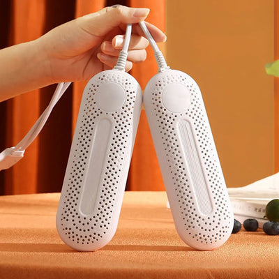 Shoe Dryer and Odor Eliminator Smart Drying Machine Portable Shoes Dehumidifier Timing/Telescopic/Purple Light Compact for Home