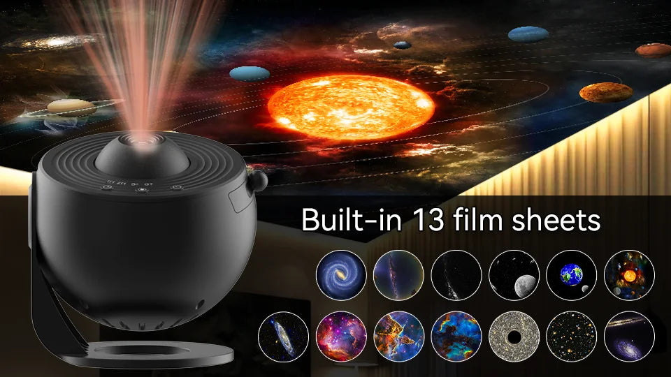 Galaxy Projector Night Light for Kids Bedroom - Smarsty