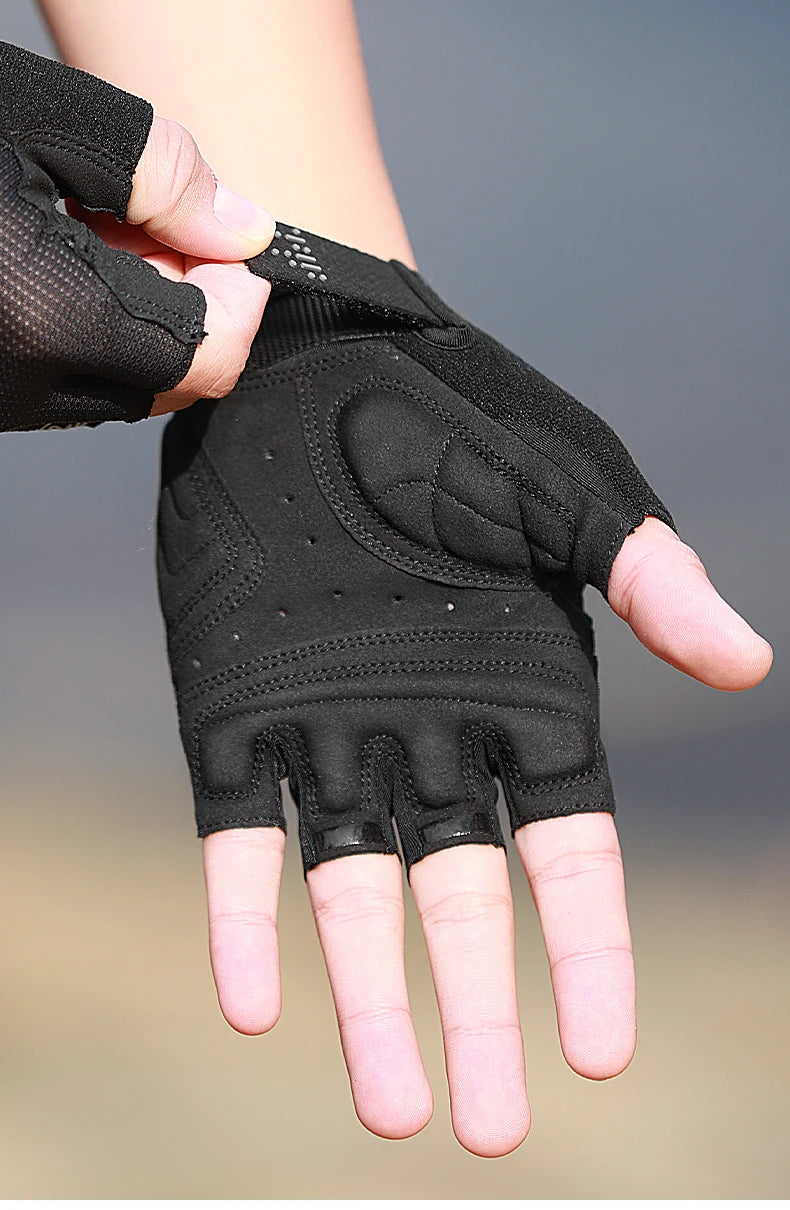 INBIKE Breathable Half Finger Cycling Gloves with Shock Absorption - Smarsty